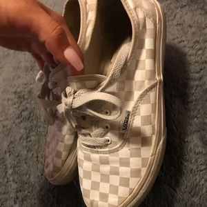 Checkered Vans